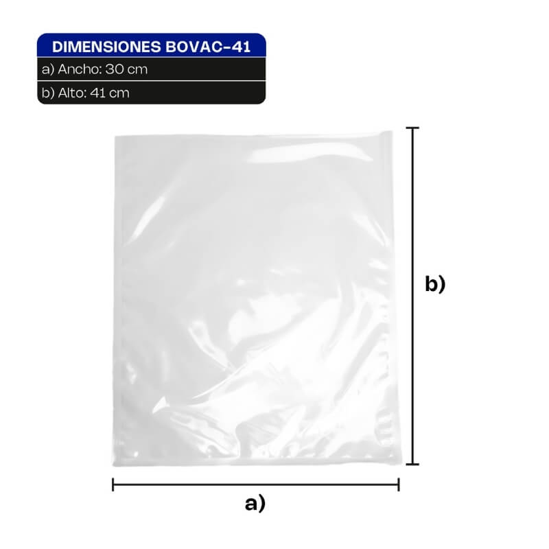 BOVAC-20A RHINO Bolsa Gofradas para Empacadora al Vacío 15 x 20 cm - Imagen 6