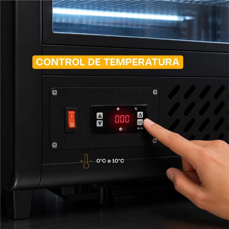 VIREMO-100L RHINO Vitrina Refrigerada de Mostrador - Imagen 7