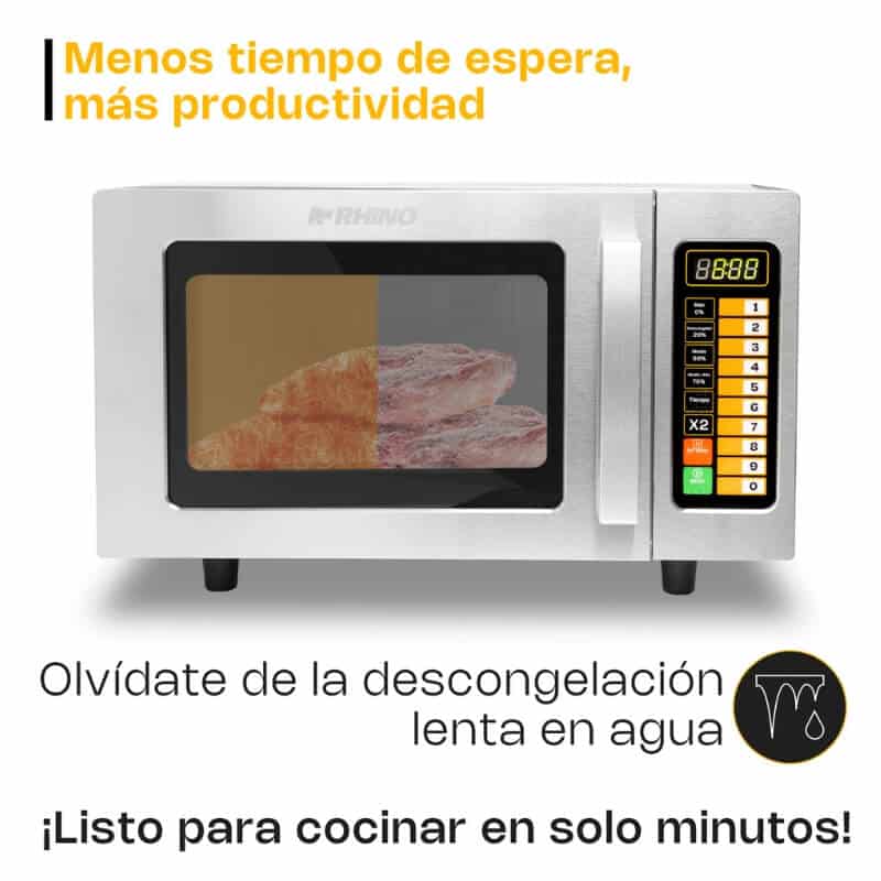 HOMIC-09D RHINO Horno de Microondas 0.9 pies Digital - Imagen 8
