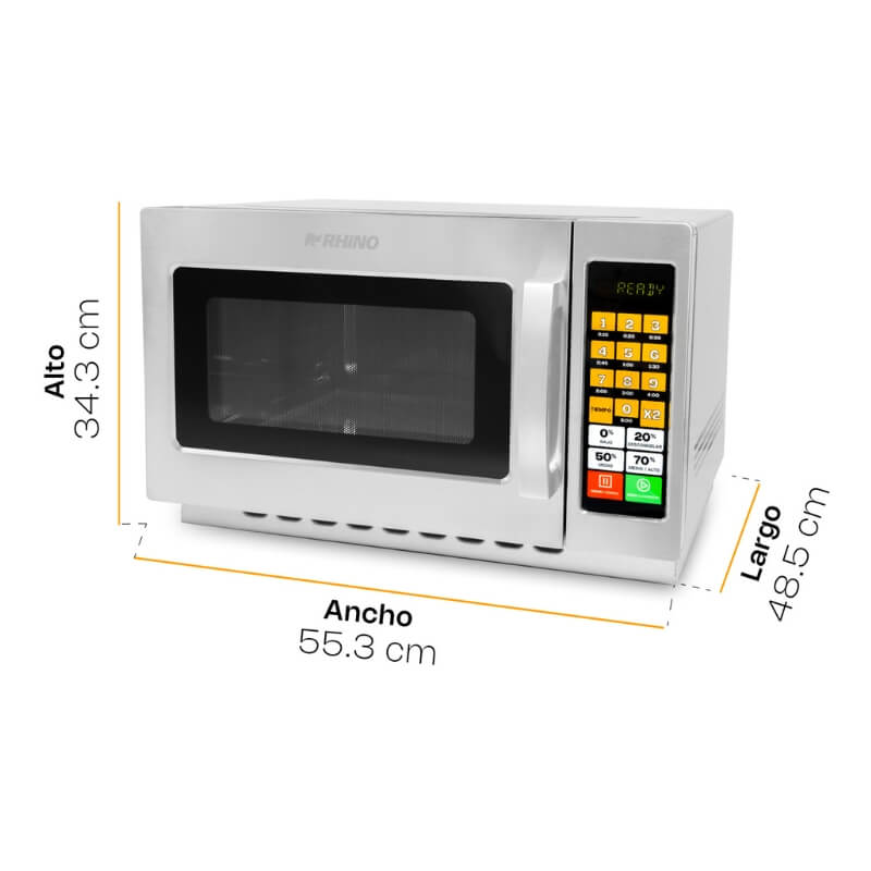 HOMIC-12D RHINO Horno de Microondas 1.2 pies Digital - Imagen 11