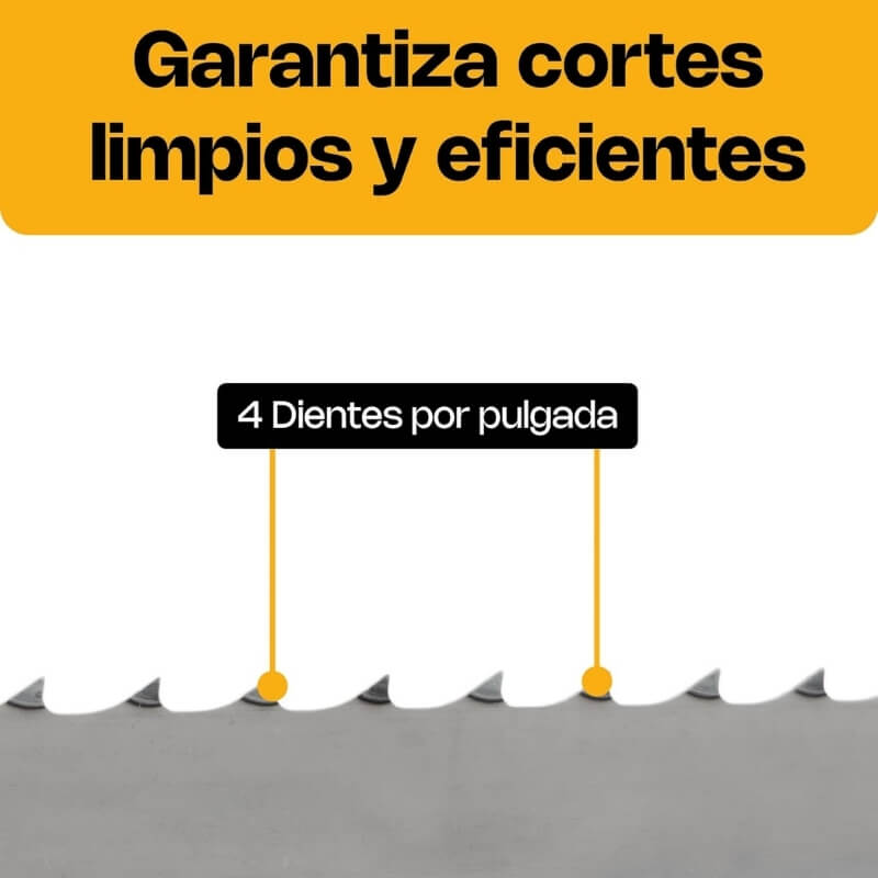 CISI-222-4 RHINO Cinta de Corte para Sierra Carnicera 222 cm 4 dpp - Imagen 7