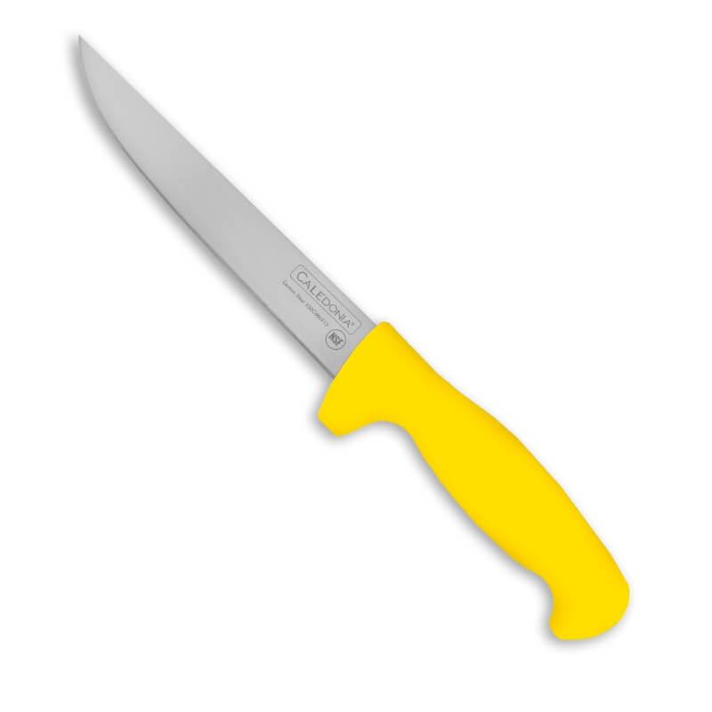 CADER-6A CALEDONIA Cuchillo Deshuesador Recto 6" Amarillo