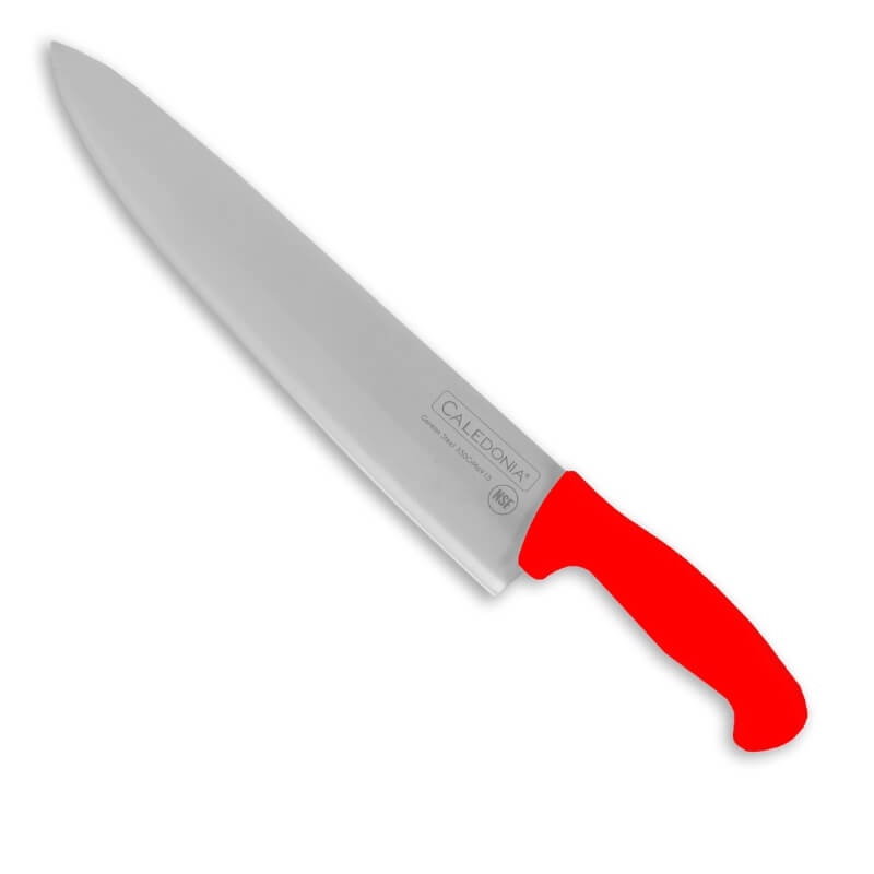 CACHE-12R CALEDONIA Cuchillo Chef 12" Rojo