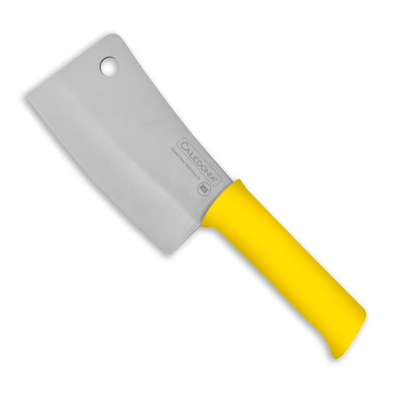 CACHU-6A CALEDONIA Cuchillo Hachuela 6" Amarillo